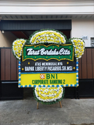 Papan Bunga Duka di Karawaci