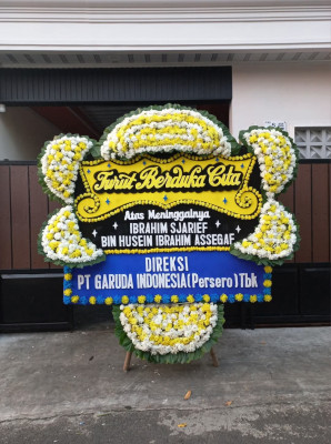 Papan Bunga Duka di Karawaci
