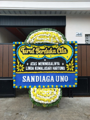 Papan Bunga Duka di Karawaci