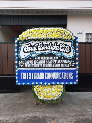 Papan Bunga Duka di Karawaci